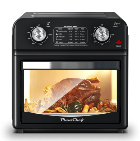 W1002P292365  W1002P415279  12.5 Quotation 7-in-1 Convection Oven, 1500W,5 preset menus, pizza, baking, roasting, grilling, toasting, dehydration